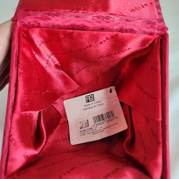 Pier 1 Vintage Reverse Painted Glass Ornament With Box. Guarduan Of Peace - Picture 7 of 8